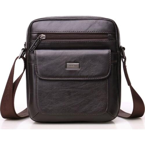 MEIGARDASS New style Fashion High-quality genuine leather small shoulder bag men messenger bag crossbody leisure bag