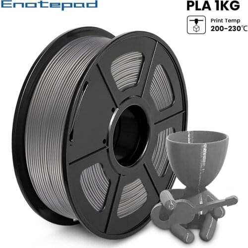 Enotepad PLA Filament 1kg 1.75mm for 3D printing filamento pla de 1 75mm 1 kg pla harmless material 3D printer