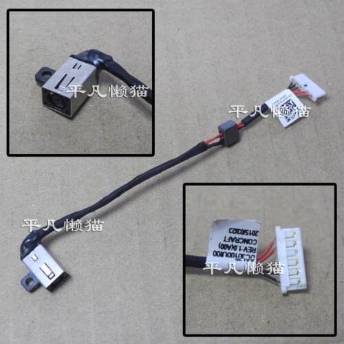 New DC Power Jack cable Socket Connector for Dell Inspiron 14-5455 15-5558 KD4T9 DC30100UD00