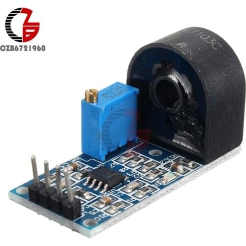 5A Range Single Phase Current Transformer Monophase AC Active Output Onboard Precision CT Current Sensor Reverser for Arduino