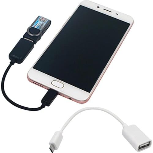 OTG Adapters Micro To USB Micro USB Cable Male Host To Female USB OTG Cable Cord Adapter Android Tab Phone Phone Adapters