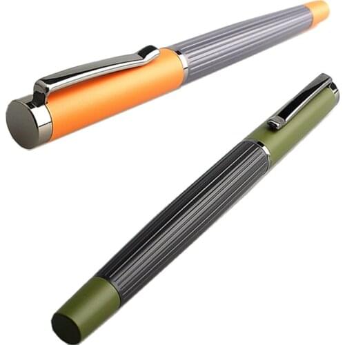 High Quality Fountain Pen 0.5mm Nib Metal Financial Pen Business Gifts Office Supplies