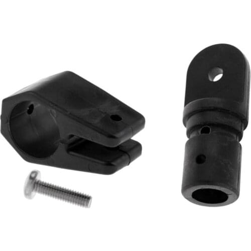 Perfeclan 2Pcs Nylon Marine Boat Yacht Bimini Top Fitting for 7/8" & 1" Tube