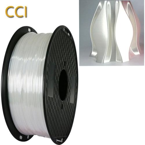 Silk pla white 1.75mm 1kg 3d printer filament silky pla 3d pen printing material silk like feel rich luster 3d print materials