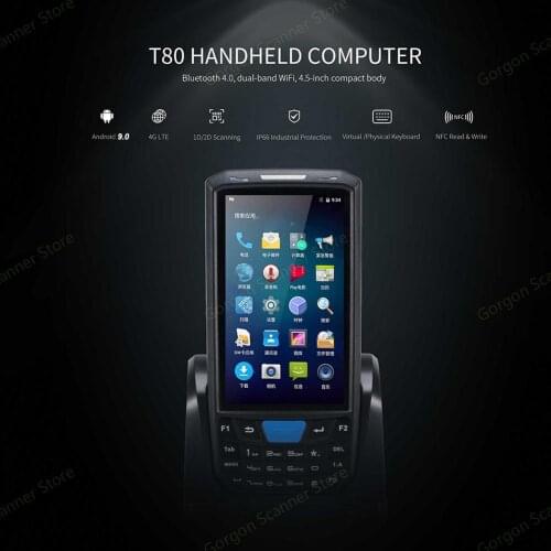 Android Blueteeth PDA Qr Code Barcode Scanner Hardware Online Scanmarker Handheld POS Terminal With Honeywell Scan Head and NFC