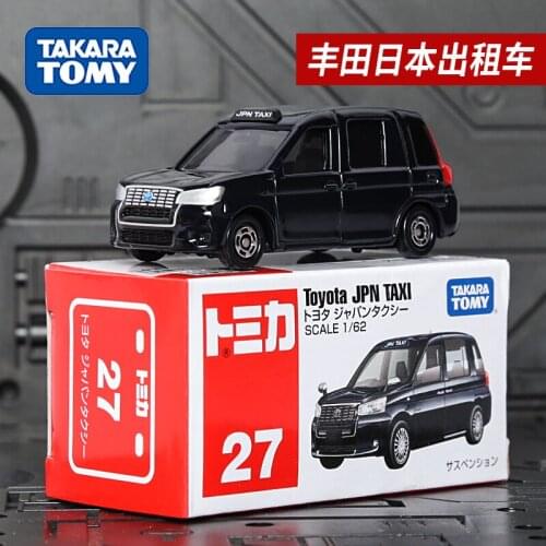TAKARA TOMY Genuine Toyota JPN TAXI Scale 1/62 No.27 Metal Vehicle Simulation Model Boy Toys