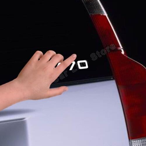 4pcs Body Decor Vinyl Decals For Volvo V70 V90 Car Vinyl Hood Decal Stickers Car Side Sticker Auto Tuning Accessories