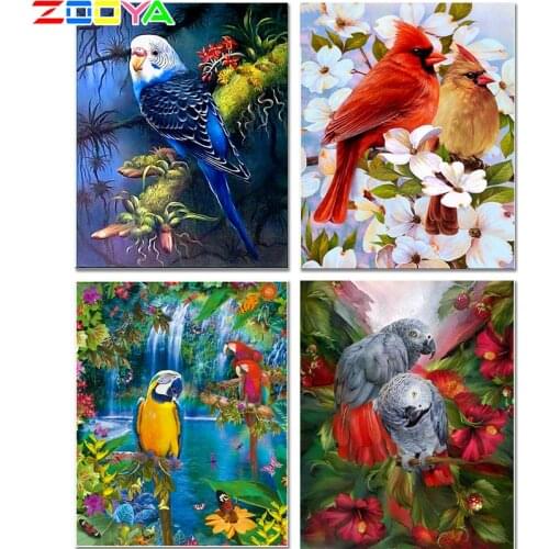 5D Diamond Painting Animal Parrot New Arrivals Diy Crystal Funny Diamond Embroidery Animal Diamond Mosaic Paintings Gifts Er027