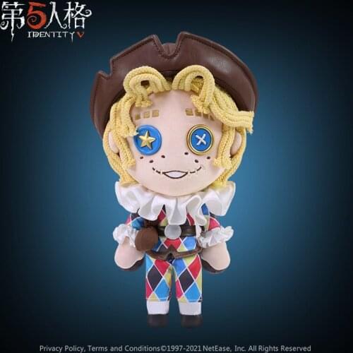 Anime Game Identity V Original Kawaii Survivor Acrobat Cosplay Plush Dolls Toy Mike Morton Change Suit Dress Up Clothes Gifts
