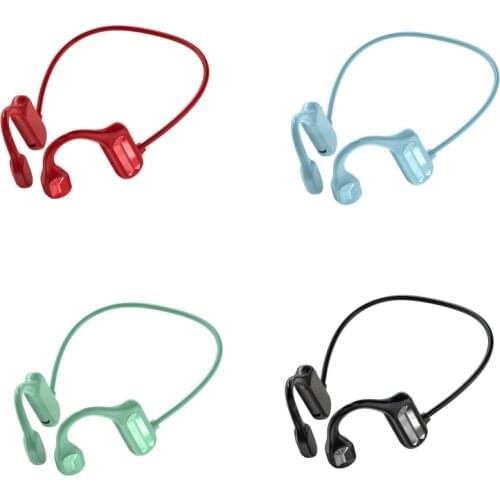 Wireless Bone Conduction Headphones Support Bluetooth Headset Ear Hook Sports Earphones For Iphone Huawei Android Ios Earplug