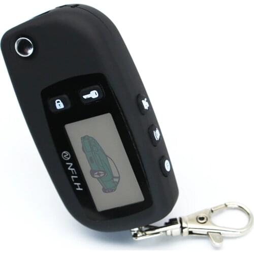 TW9030 Lcd remote uncut blade fob Keychain For Tomahawk TW 9030 Two way car remote controller TW9030 auto alarm