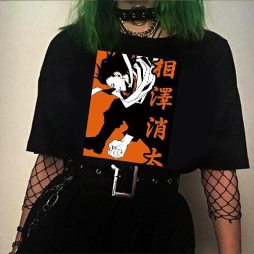 Anime Men T Shirt My Hero Academia Shirt Anime Shota Aizawa Printed Hip Hop Tops Tees Unisex