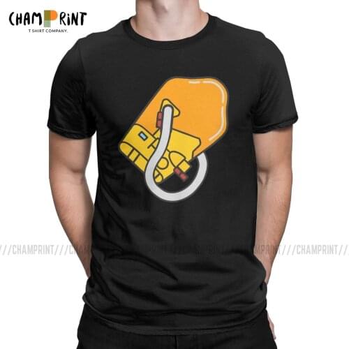 Mens Death Stranding BB Pod T Shirt Pure Cotton Clothes Casual Short Sleeve Crew Neck Tees Unique T-Shirt