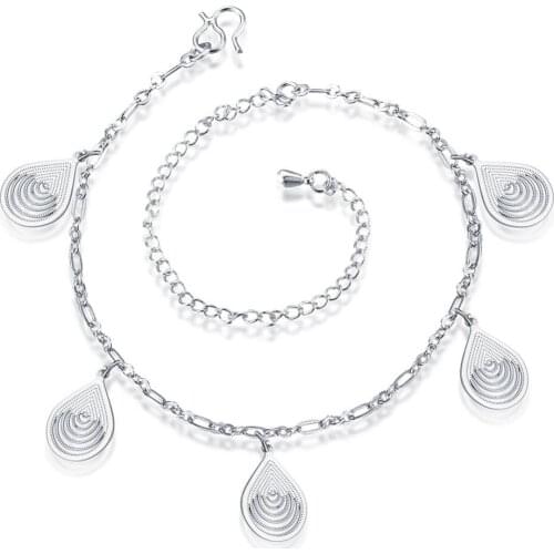 New Fashion Accessories Jewelry Silver/Golden Anklet Ankle Leg Bracelet Foot Accessories Wholesale Price