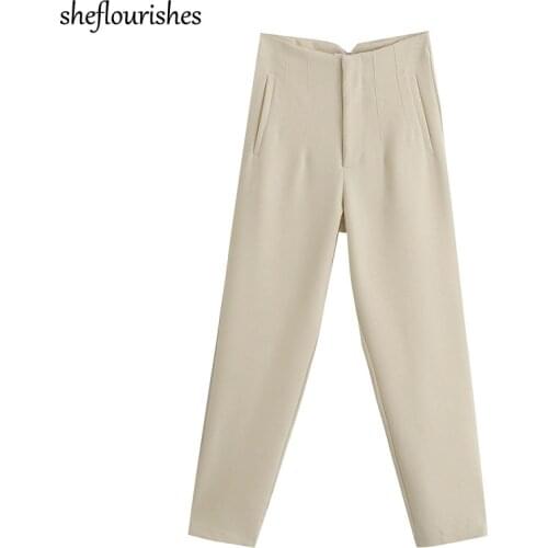 Sheflourishes Women's Straight Trousers