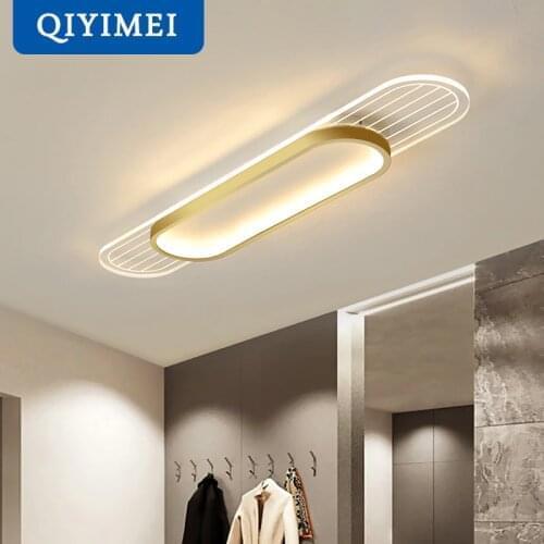 Contemporary Minimalist LED Ceiling Lights For Living Study Room Wardrobe Corridor Lighting Indoor Home Decoration Lamp Lustre