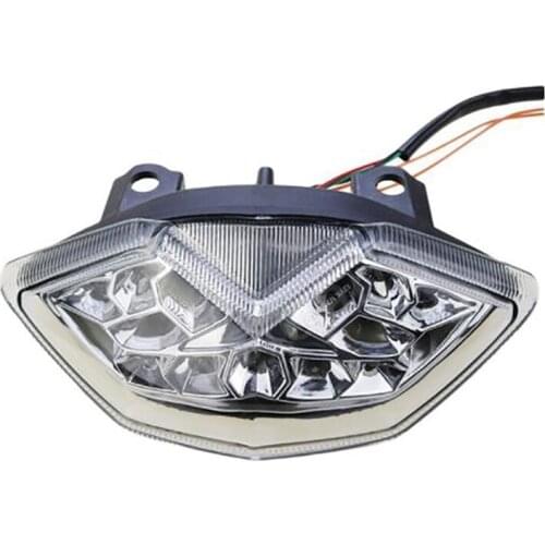 Motorcycle Rear LED Integrated Tail Light Brake Light Turn Signal Indicator for Kawasaki Z1000 Ninja 2010-2013