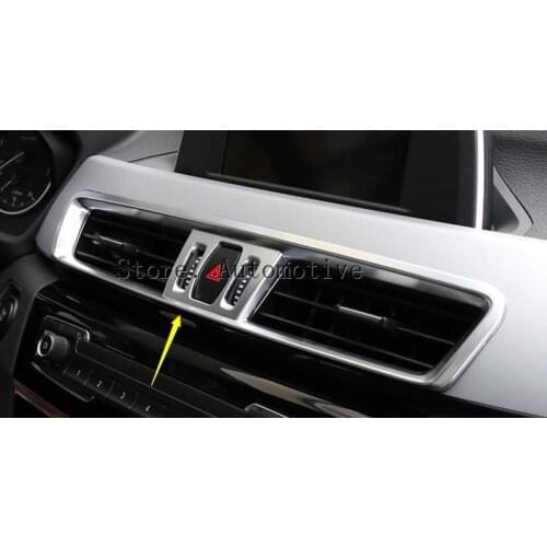 Interior Center Console Air Condition Vent Outlet Cover For BMW X1 E84 2009-2015 1pcs