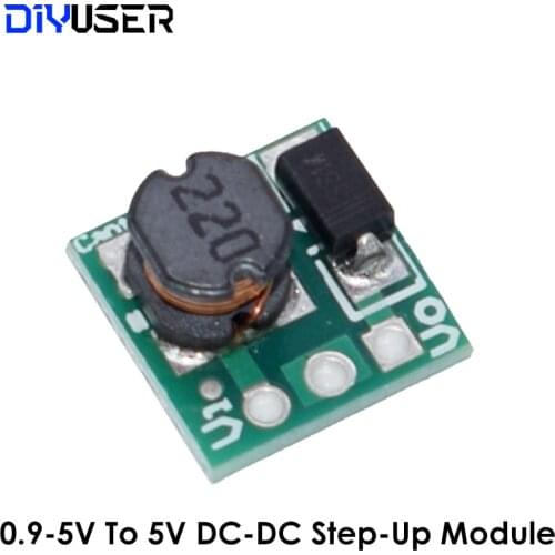 0.9-5V To 5V DC-DC Step-Up Power Module Voltage Boost Converter Board 1.5V 1.8V 2.5V 3V 3.3V 3.7V 4.2V To 5V