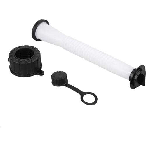 3Set White Plastic Replacement Fuel Gas Spout Stopper Screw Cap Kit for Blitz Rubbermaid Gott Kolpin RotopaX