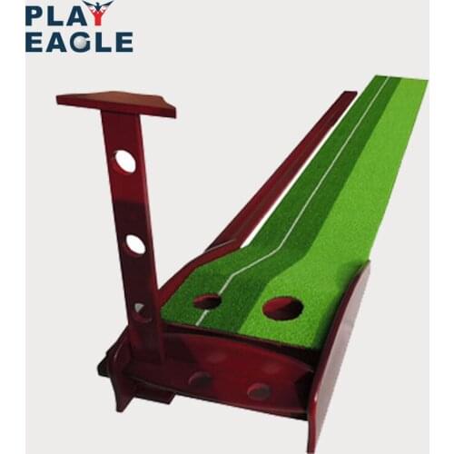 30X300CM Solid Wood Indoor Golf Putting Trainer Professional Practice Set Training Aids Mini Golf Putting Green With Fairway