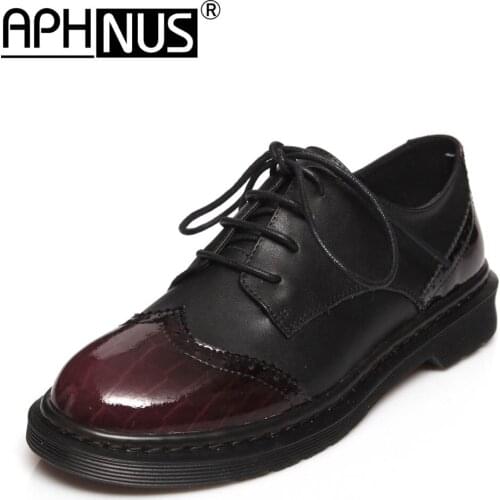 APHNUS Leather Pumps