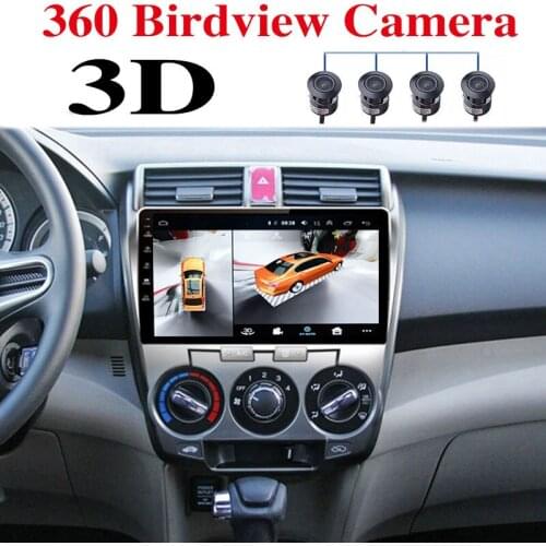 For HONDA City Ballade CM2 CM3 2008~2021 Car Multimedia GPS Radio Navigation NAVI Player Integrated CarPlay 360 BirdView 3D
