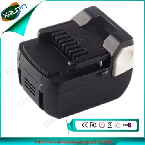 Free Shipping High Quality XRUITN 14.4v 4000mAh Li-Ion Power Tools Battery for HITACHI Drill BSL1415, BSL1430, 329083, 329877