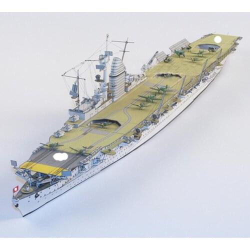 Paper Model 1:400 Manual DIY Of The Aircraft Carrier Model The Earl Of Zeppelin Germany