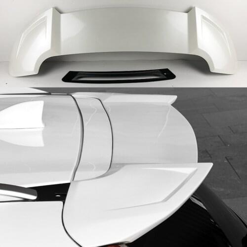 For CR-V Spoiler 2017 2018 2019 2020 2021 For Honda CRV Spoiler Rear Tail wing Primer ABS Car Rear Wing Color Spoiler