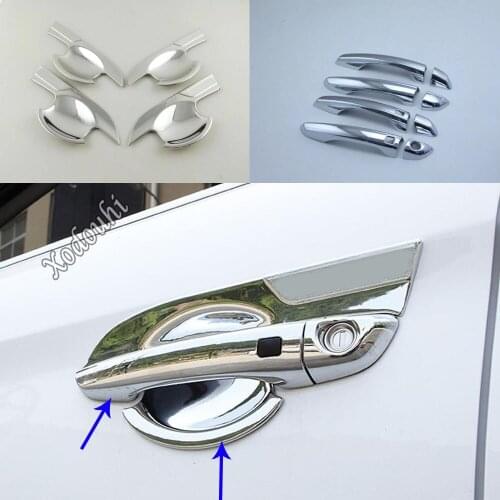 For Hyundai Elantra Avante 2016 2017 2018 2019 2020 Car Cover Detector Trim External Door Handle Holder Bowl Stick Frame Parts