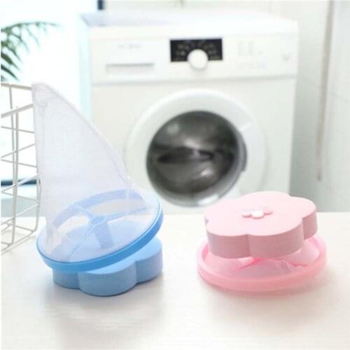Hot sale Bathroom Products Filter Bag Mesh Filtering Hair Removal Device Wool Floating Washer Style Laundry Cleaning Needed