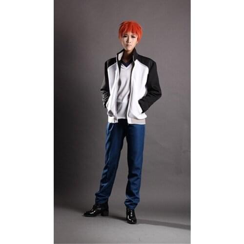 Fate/Stay Night Emiya Shirou White Long Sleeve Coat+Shirt Cosplay Costume,Perfect Custom For you