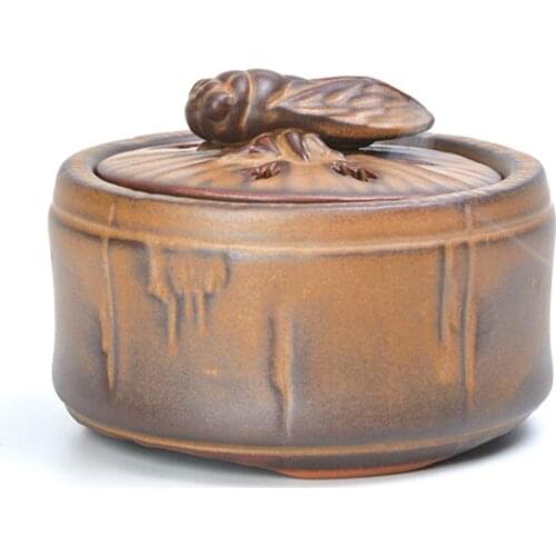 Zen creative ceramic incense burners aromatherapy furnace accessories incense censer of incense coil Tower ornaments tea censer