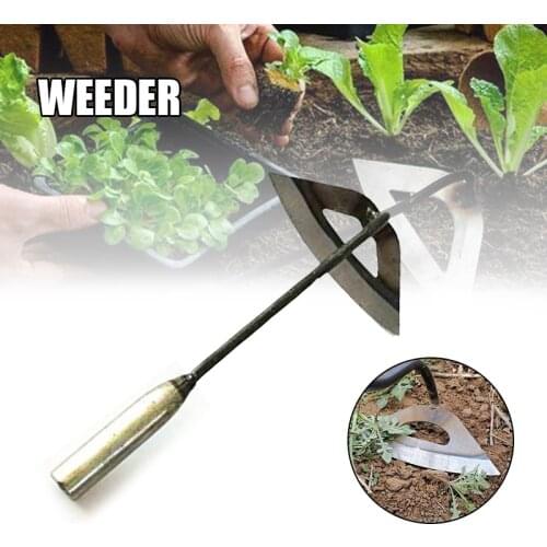 New All-Steel Hardened Hollow Hoe Multifunctional Weeding Shovel Practical Durable Garden Hand Tools SDF-SHIP