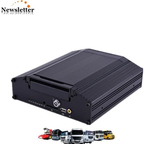 Hard drive Sd Card storage 4 channel Mobile DVR GPS tracker MDVR Taxi Bus Vehicle Video Recorder Mobile DVR