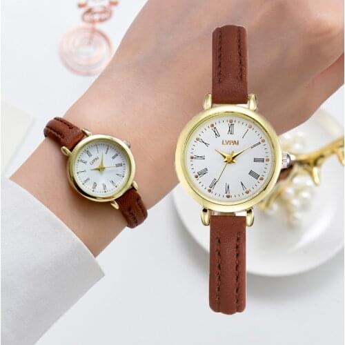Fashion Women Quartz Movement Casual Small and Light Watch Dress Number Watch Ladies Sports Quartz Wristwatch Gift