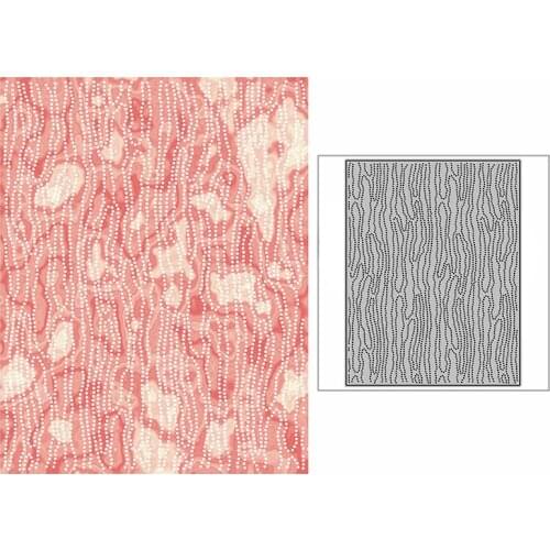 New Spotted Texture Background Plate Craft Embossing Mold 2021 Metal Cutting Dies for Scrapbooking Album Card Making No Stamps