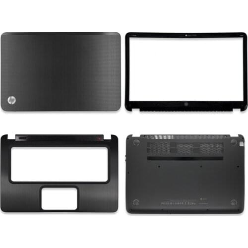 New For HP Envy 6 Envy 6-1000 1015TX 1005TX TPN-C103 Laptop Back Cover/Front Bezel/Palmrest/Bottom Case 692382-001 686591-001