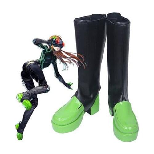 Persona 5 Futaba Sakura Cosplay Boots Shoes Halloween Carnival Cosplay Costume Accessories For Women Custom Made Shoes