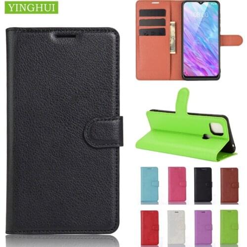 For ZTE Blade 10 Smart Case Flip PU Leather Phone Stand Case For ZTE Blade 20 Soft Silicon Back Cover phone case bag shell