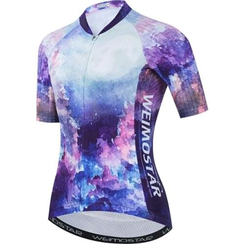 Cycling Jersey Women Summer Short Sleeve MTB Road Riding Bike Jersey Biking Cycling Shirts Top Maillot Sport Bicycle Clothing