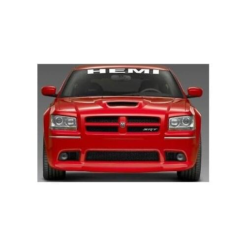 For DODGE Windshield Vinyl Decal Sticker Custom Vehicle Logo Graphics Car Styling
