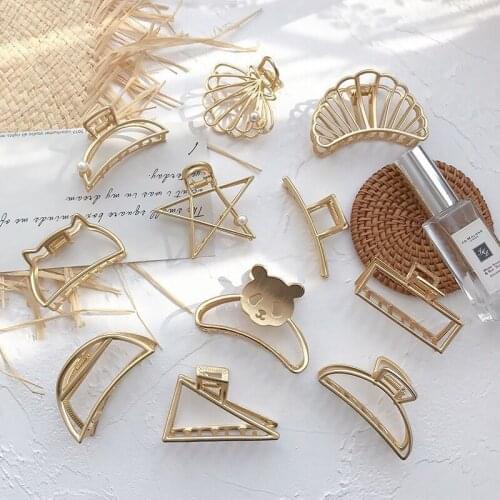 Barrettes for Women Girls Bobby Pins Duck Clips Alloy Hair Claw Hair Pins Star Animal Flower Hair Accessories JX012608