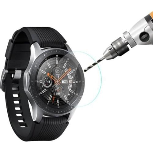 Tempered Glass Clear Protective Film Protection For Samsung Galaxy Watch 42MM 46MM Smartwatch Display Screen Protector Cover