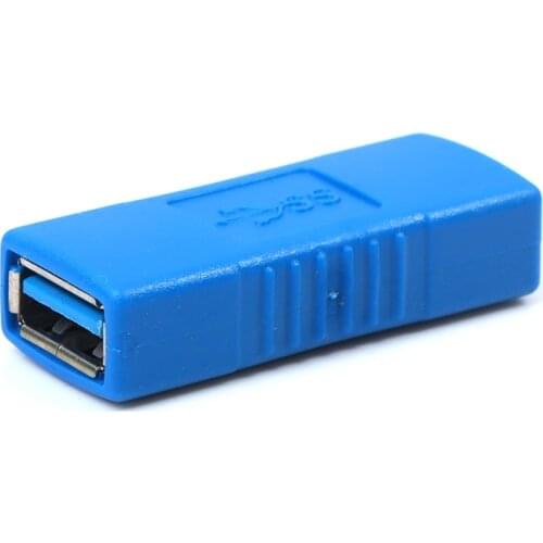 1PCS NEW USB 3.0 Adapter Connector Type A Female to Female Coupler Changer Extender Connector for PC Laptop Computer