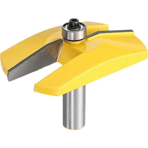 3-1/2 Inch Diameter 15° Straight Raised Panel Router Bit Wood Working Tool 1/2 Inch Shank Tool Accessories