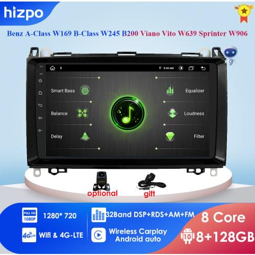2 din Car Radio car dvd player For Mercedes Benz B200 A B Class W169 W245 Viano Vito W639 Sprinter W906 Android GPS no 2din dvd