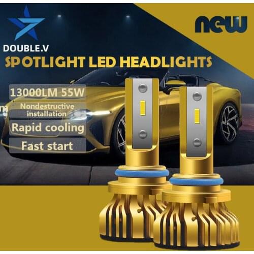 Car Led Lamp H1 6000K H11 H4 Led H7 Led Headlights 12V Car bulb H1R2 9005 HB3 9006 HB4 car Lampada Fog Light e60 e90 golf 7