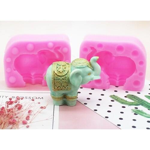 C1374 3D lucky fortune spreading fragrance aroma plaster mold mousse silicone cake decoration mould kitcthen tools